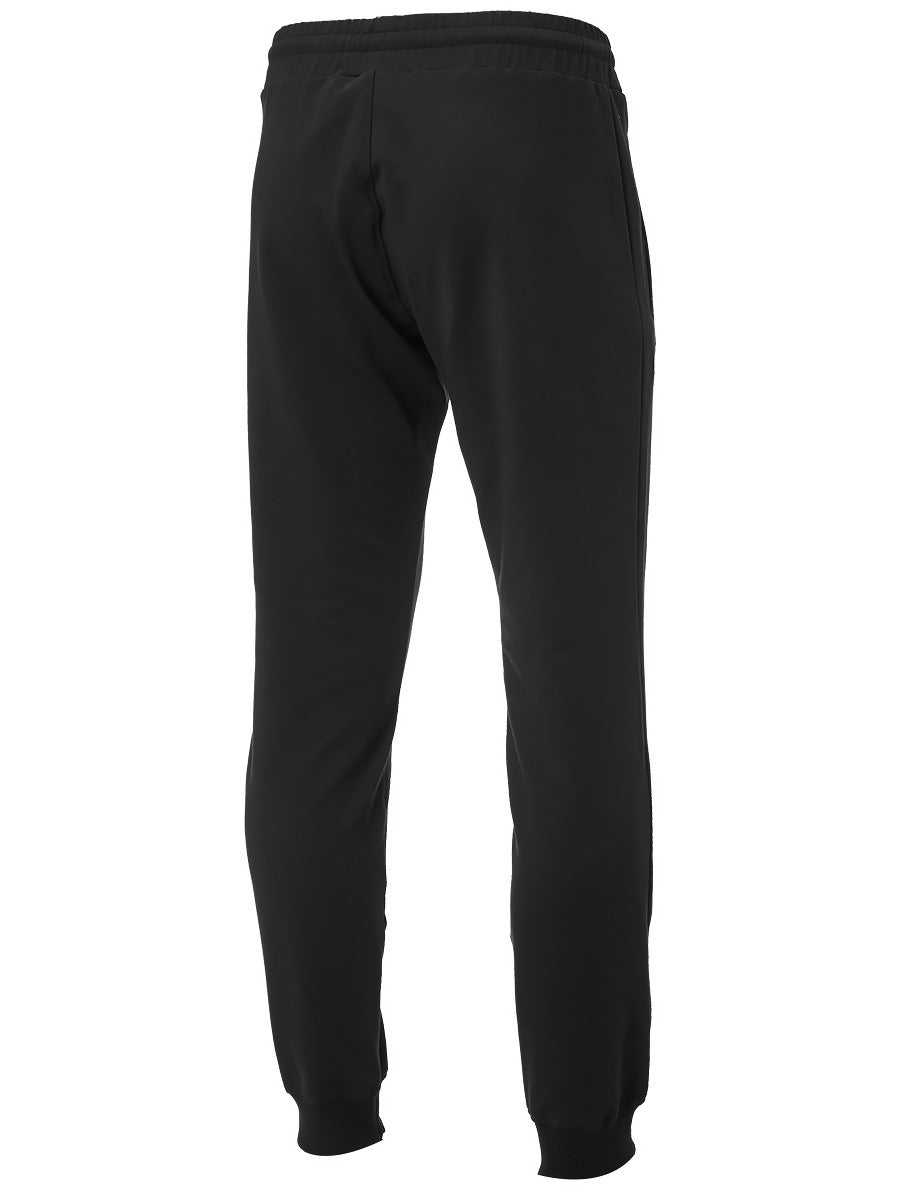 Australian Fleece Pants with Ribs - nero