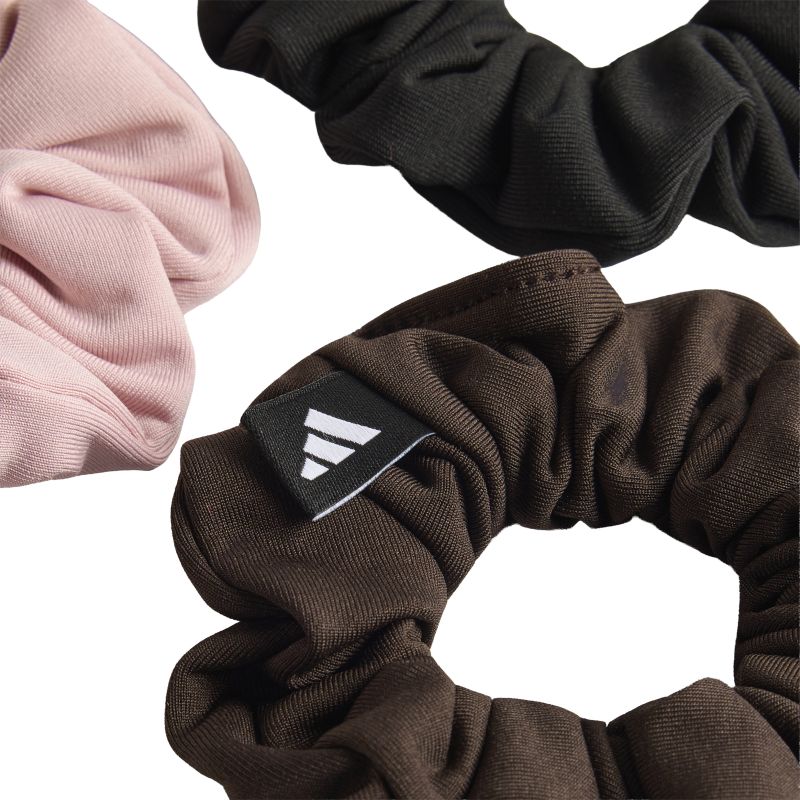 Adidas Scrunchies 3P - aurora coffee/dual lilac/black
