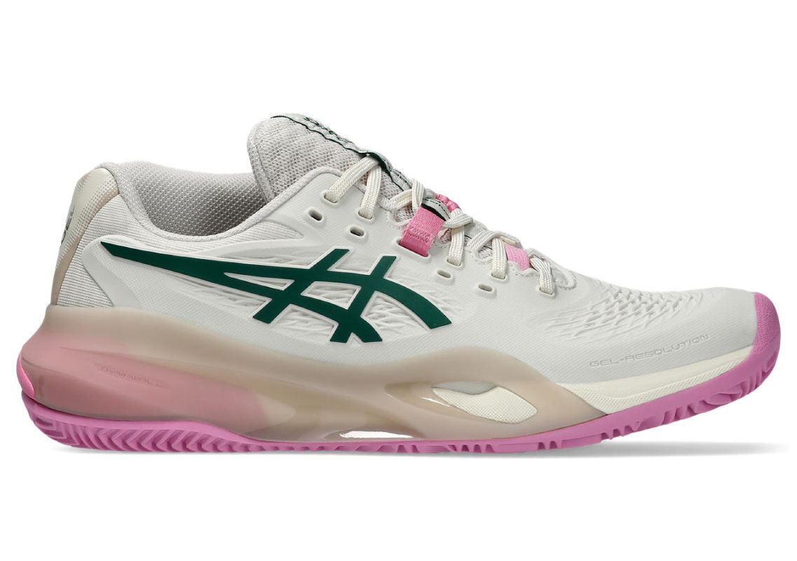Damskie buty do padla Asics Gel-Resolution X Padel - soft oat/jewel green