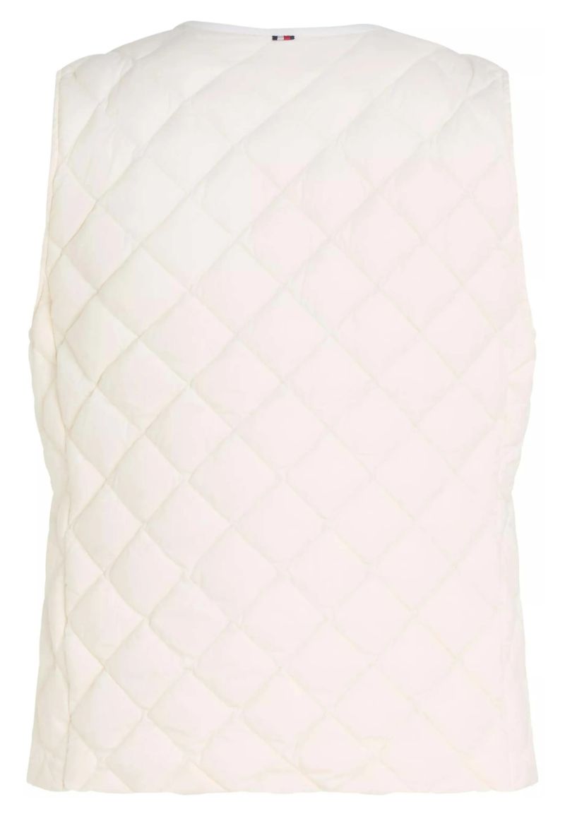 WW0WW43214YBH Tommy Hilfiger LW Down Quilted Collarless