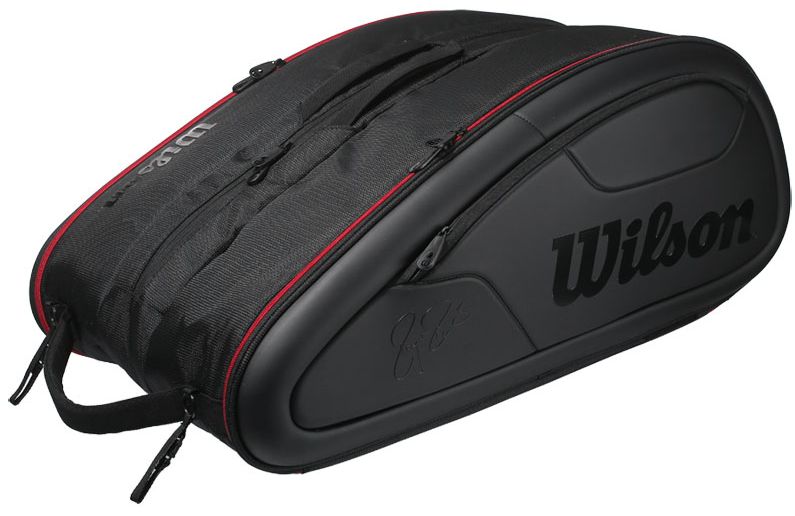 Wilson Federer Super DNA 12 Pk Bag - black
