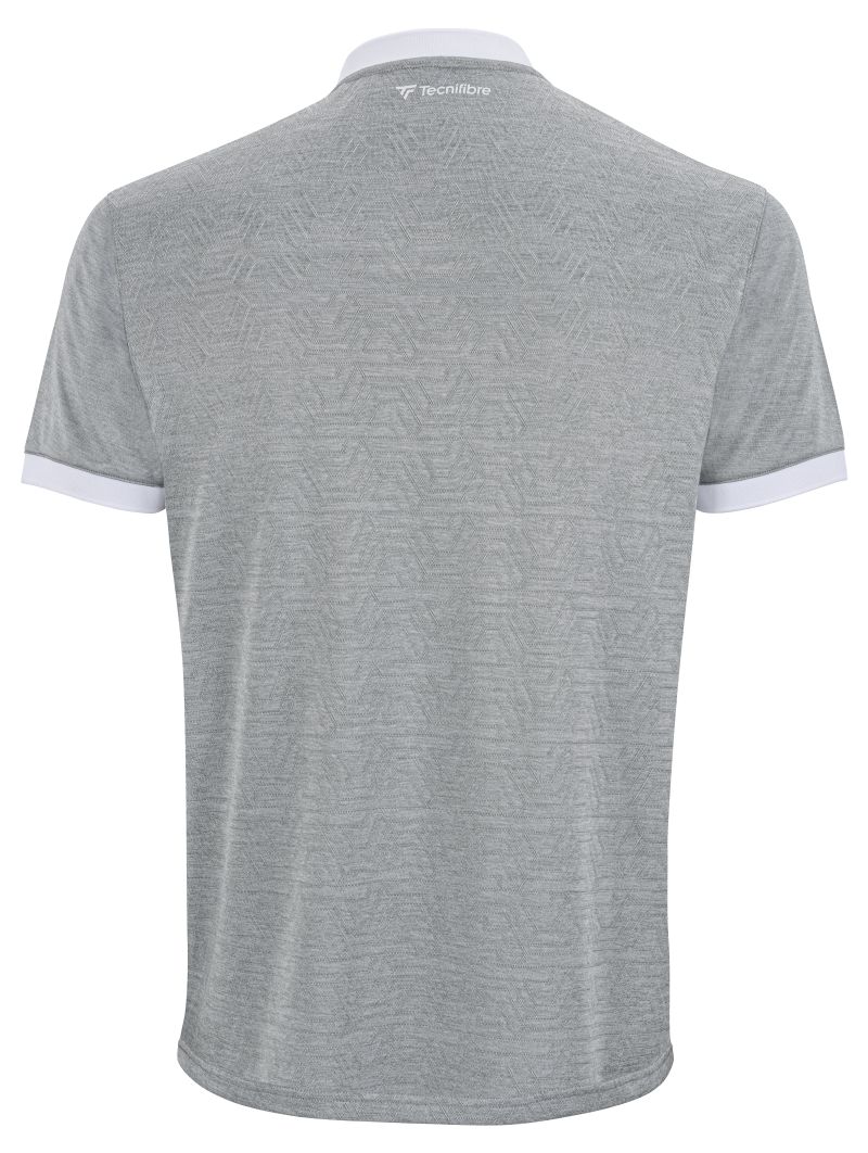Tecnifibre Team Mesh Polo - silver