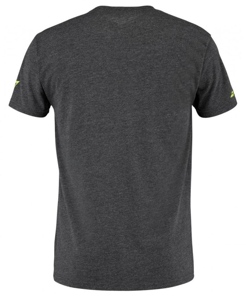 Babolat Aero Cotton Tee - black heather