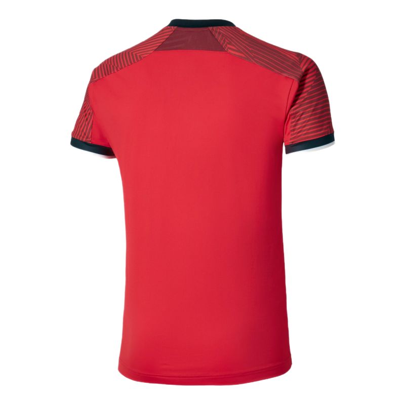 Mizuno Stargazer Shadow Short-Sleeve - fiery red Mizuno Stargazer Shadow Short-Sleeve - fiery red