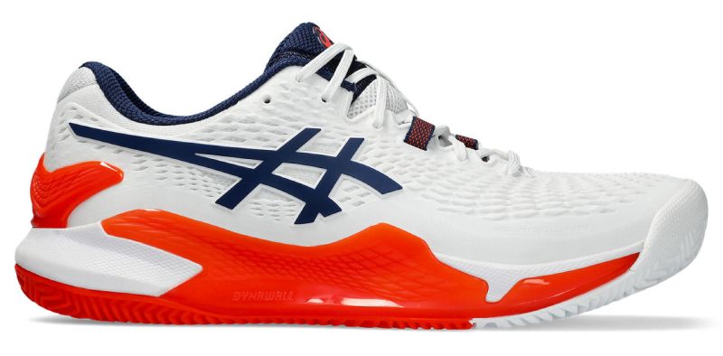 Asics Gel-Resolution 9 Clay - white/blue expanse