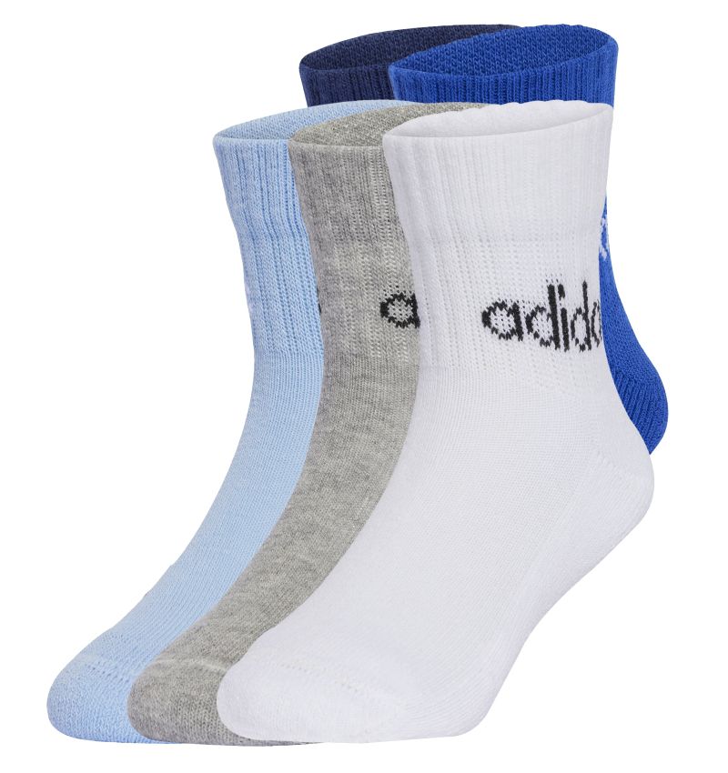 Adidas Kids Linear Ankle 5P - multicolor