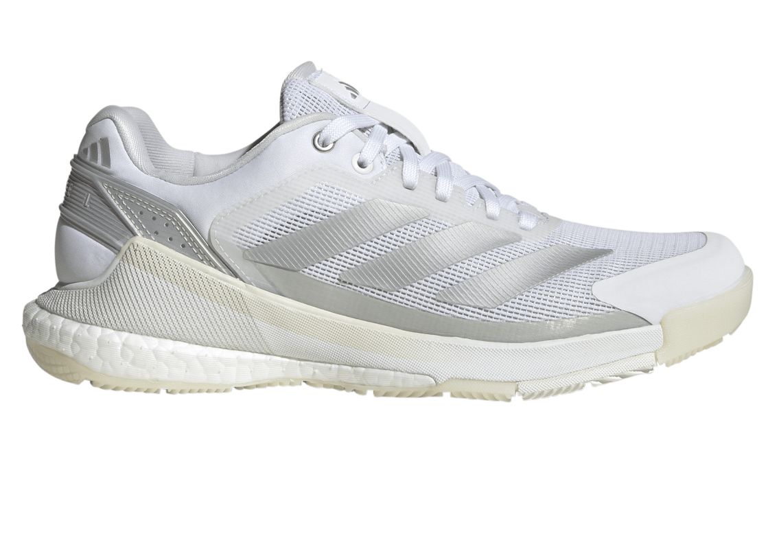 Adidas Crazyquick Boost Padel - cloud white/silver metallic/zero metallic