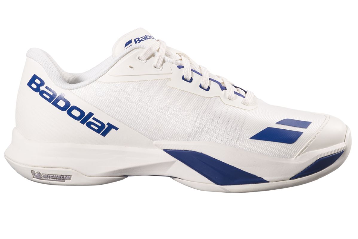 Babolat Jet Mach 4 All Court - cream/dark blue