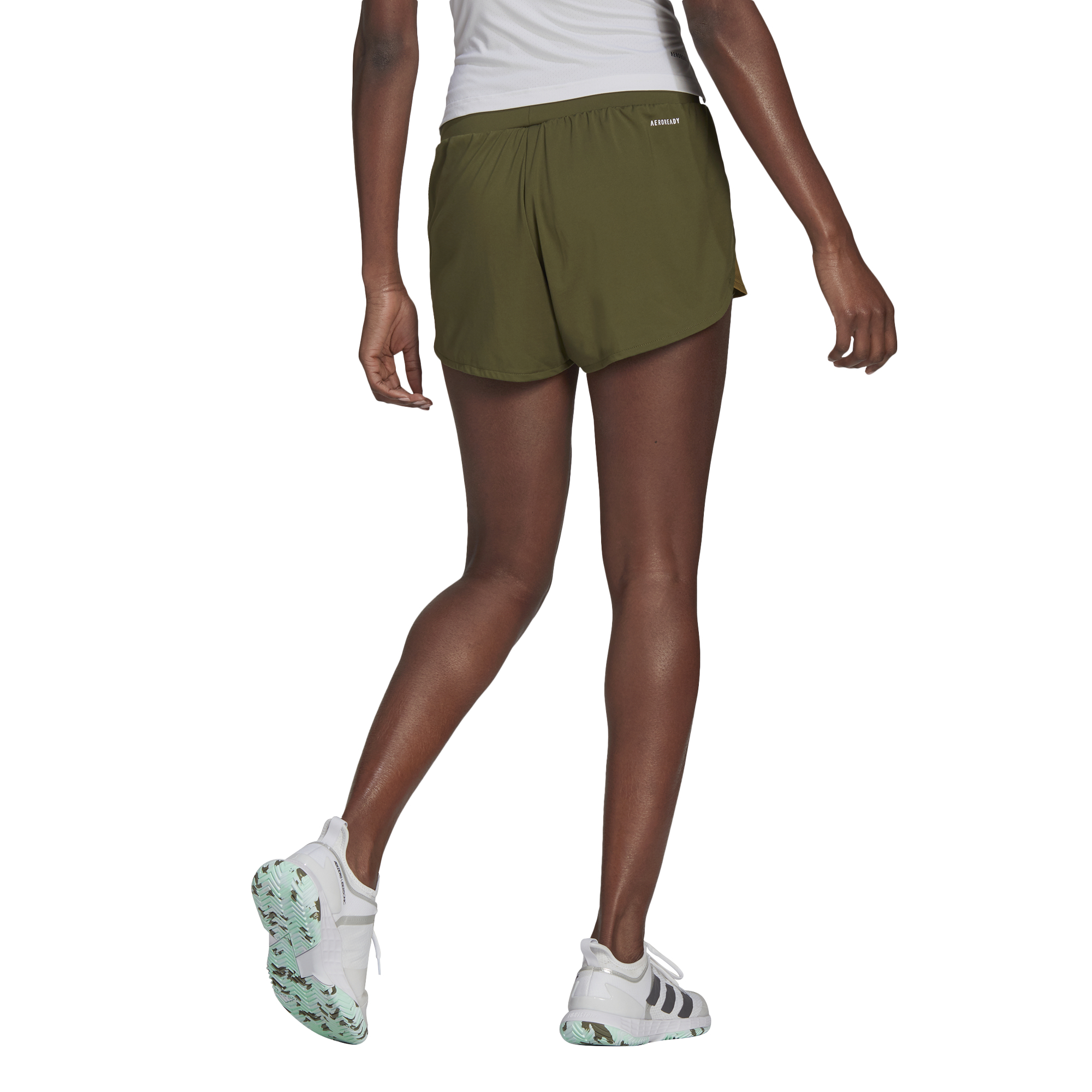 Adidas Match Shorts W - wild pine/aluminium/wild moss
