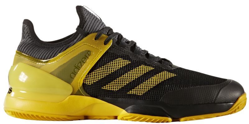 Adidas Adizero Ubersonic 2 Clay - core black/eqt yellow/grey five
