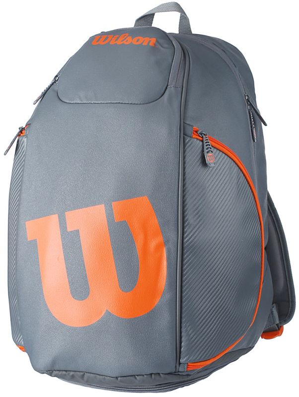 wilson-vancouver-burn-reverse-backpack-grey-orange-1 Wilson Vancouver Burn Reverse Backpack - grey/orange