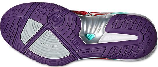  Asics Gel-Fireblast 2 - hibiscus/silver/darkberry
