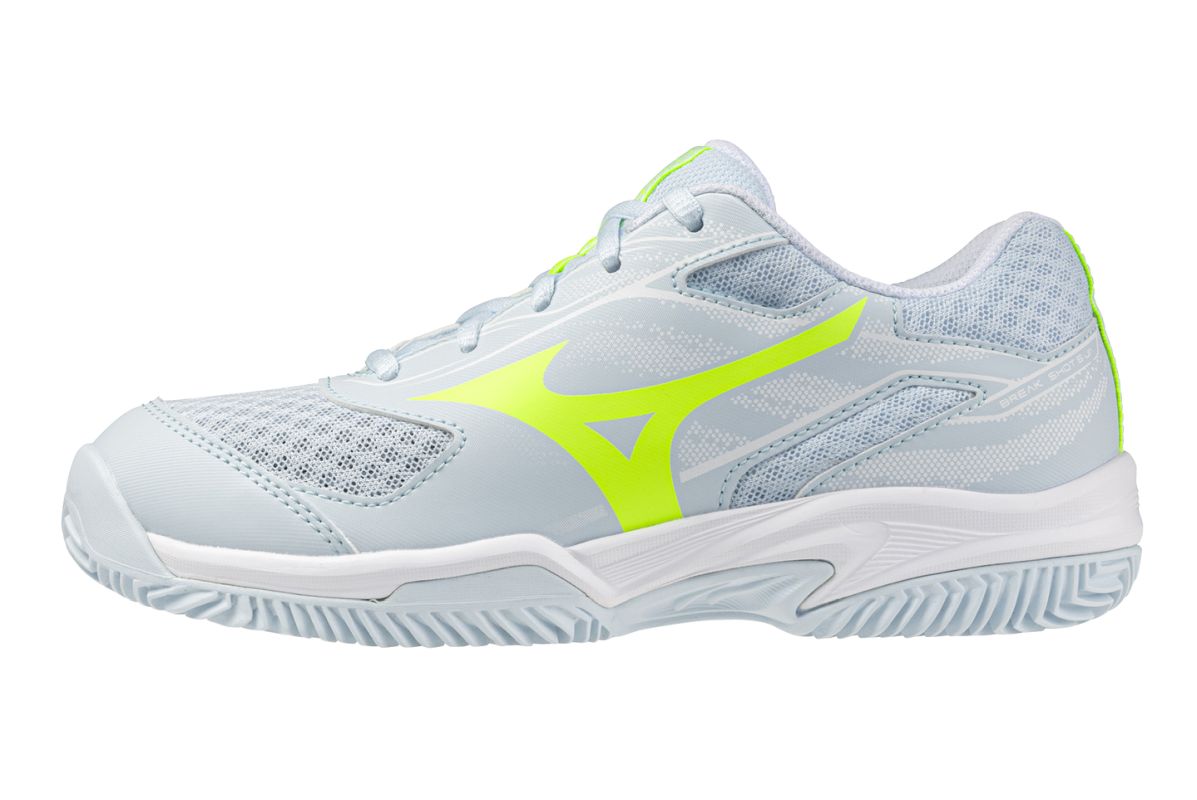 Mizuno Break Shot 5 Jr. CC - ice water/lightning yellow/anc