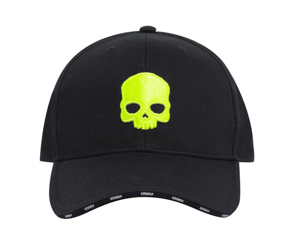 HydroSkullCapBlackFluo