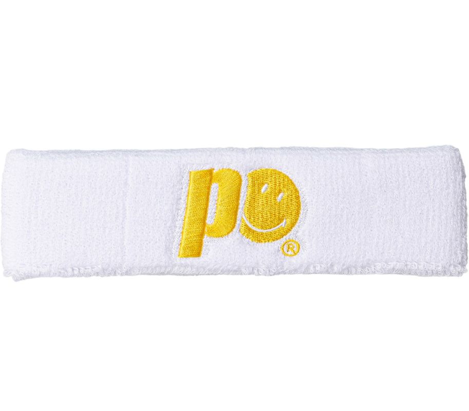 Prince X Smiley Headband - white