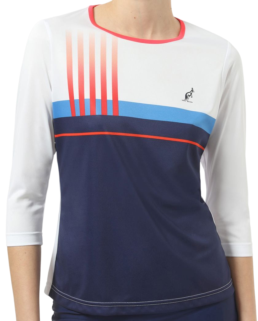 Australian Ace Long Sleeve T-Shirt - bianco Australian Ace Long Sleeve T-Shirt - bianco