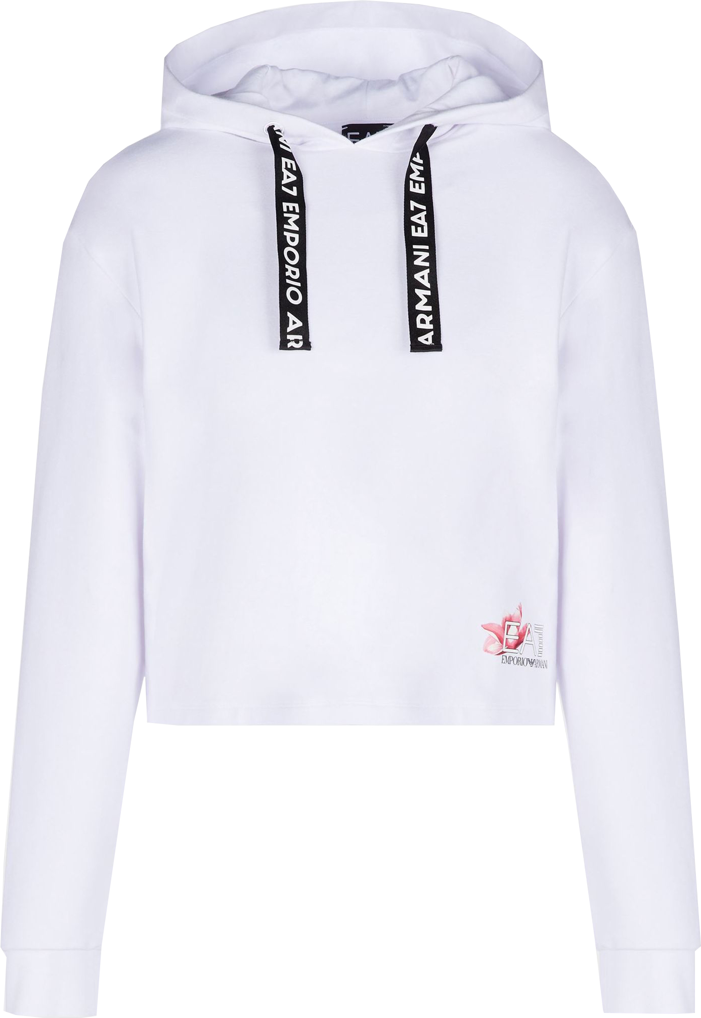 EA7 Woman Jersey Sweatshirt - white EA7 Woman Jersey Sweatshirt - white