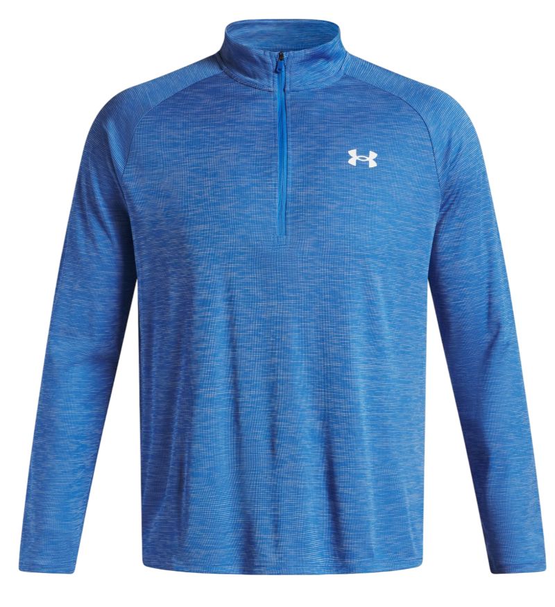 Under Armour Tech Textured 1/2 - blue Under Armour Tech Textured 1/2 - blue