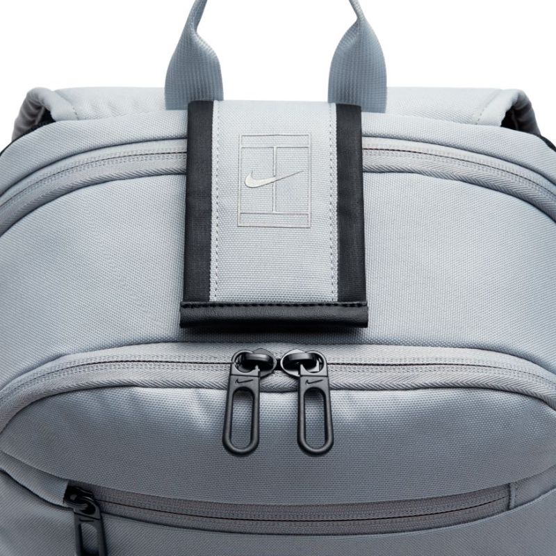 Nike Court Tech Backpack 2.0 - wolf grey/black/siren red