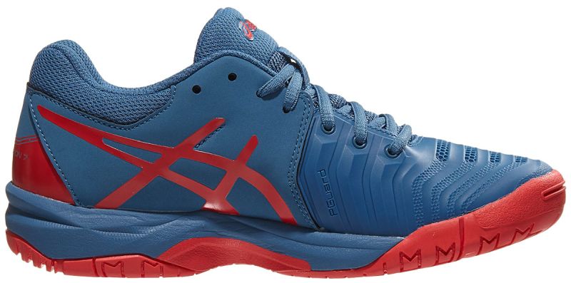Asics Gel-Resolution 7 GS - azure/red alert