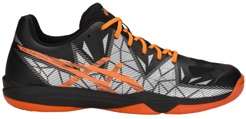 Asics Gel-Fastball 3 - black/shocking orange