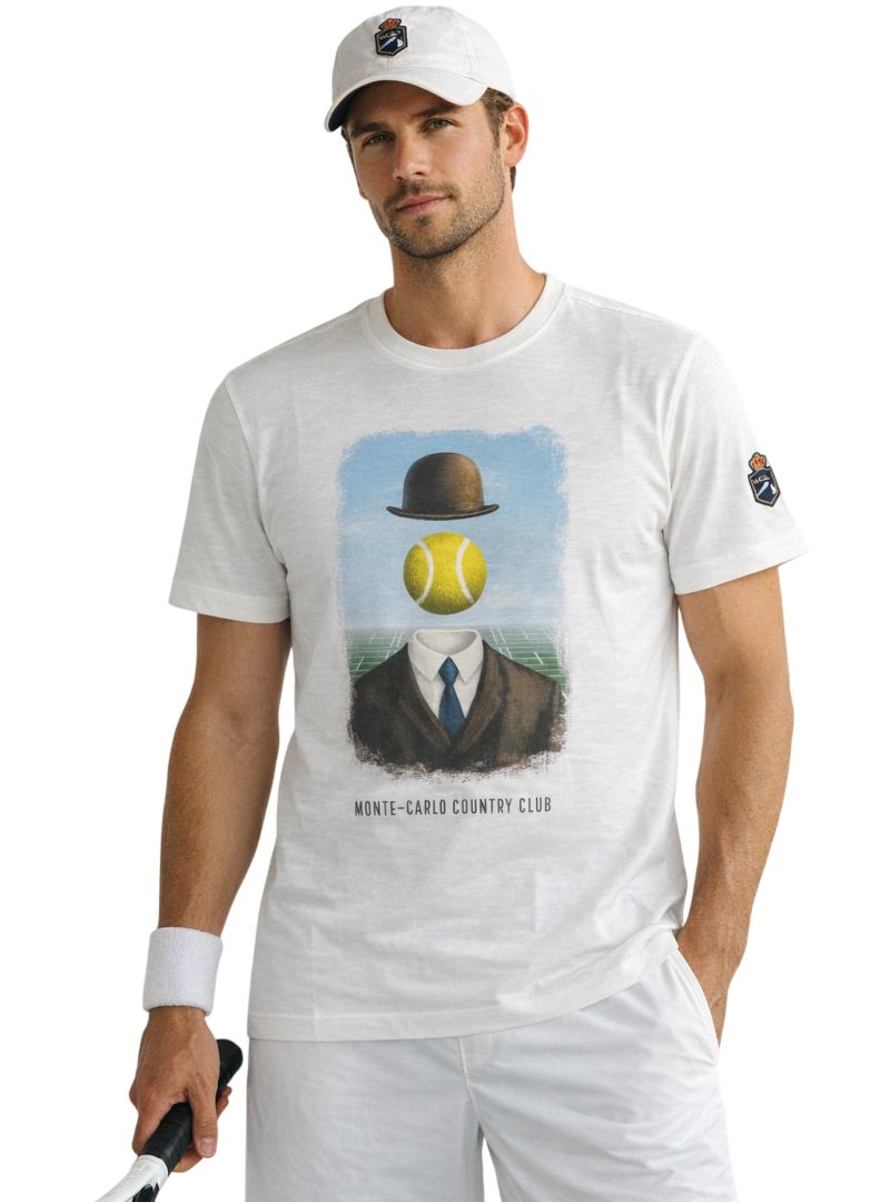 Monte-Carlo Country Club MCCC Costume Print - milk