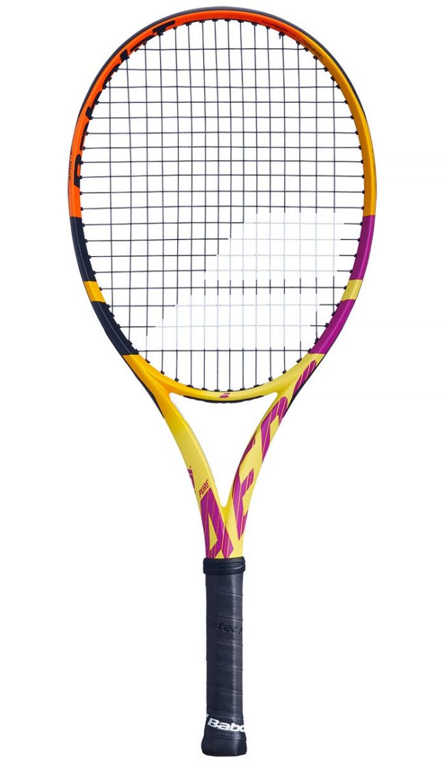 Babolat Pure Aero Rafa Jr 26 - yellow/orange/purple