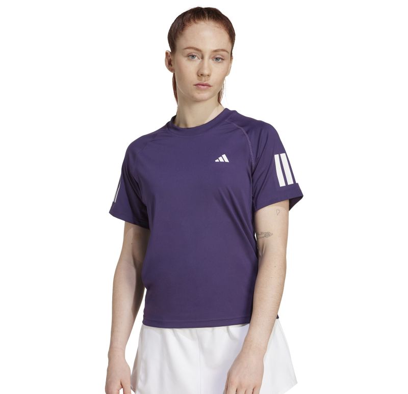 Adidas Club 3 Stripes - aurora plum