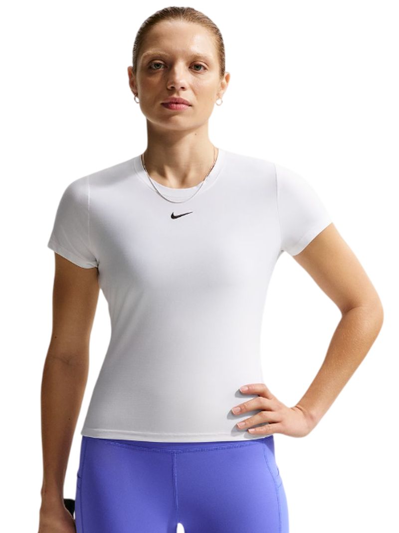 Nike Victory Dri-Fit Short Sleeve Tennis - white/black Nike Victory Dri-Fit Short Sleeve Tennis - white/black
