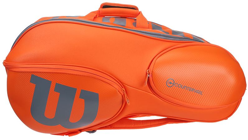 Wilson Vancouver Burn Countervail 15 Pk Bag - orange/grey
