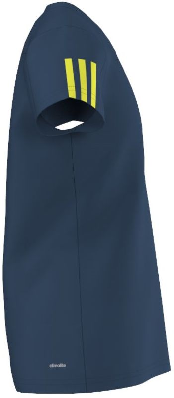 Adidas Club Tee - tech steel/shock slime