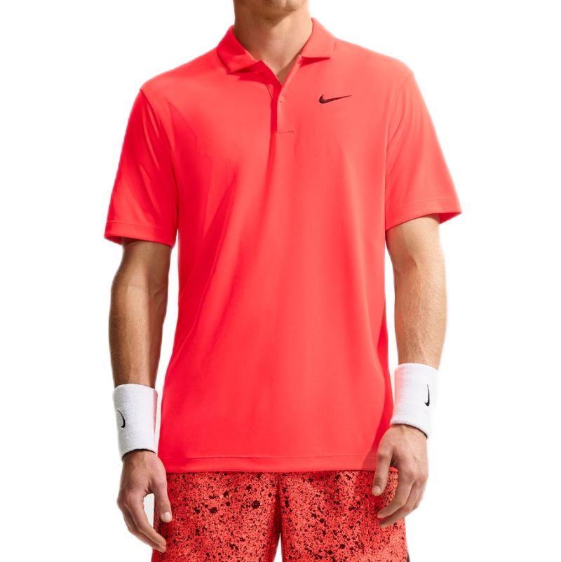 Nike Court Dri-Fit Solid - bright crimson/black
