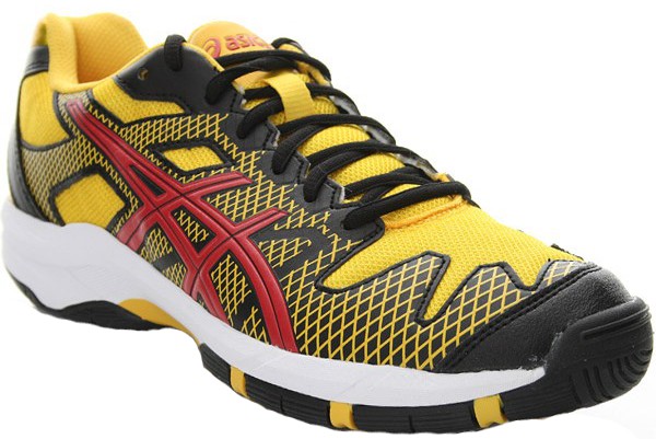 Asics Gel-Solution Speed 2 GS - black/fiery red/yellow