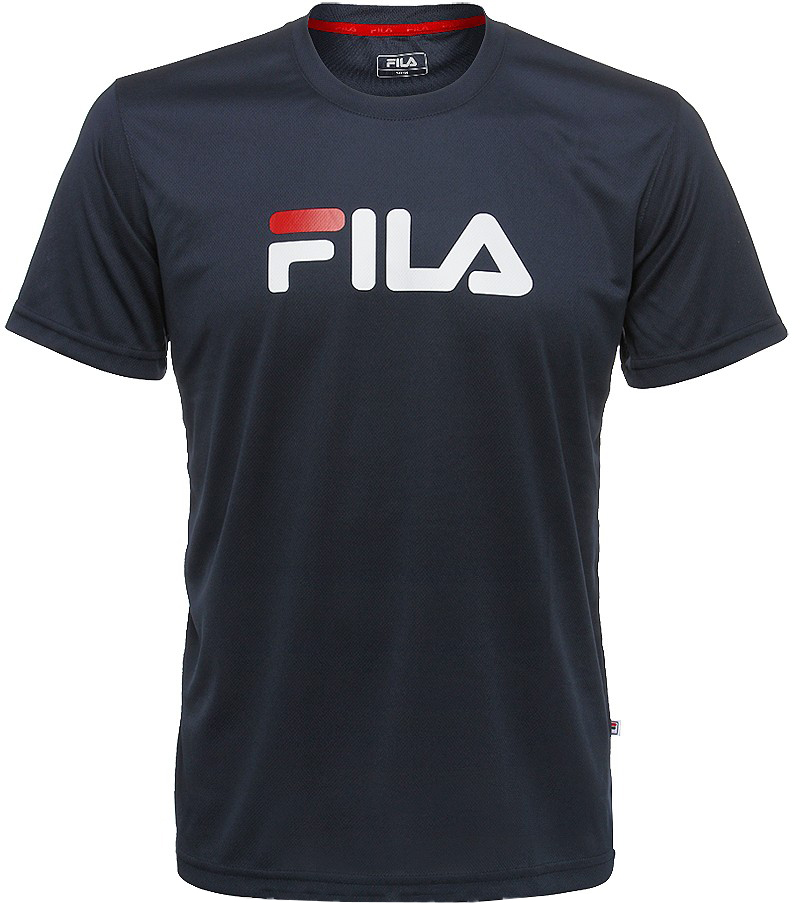 fila-t-shirt-logo-peacoat-blue-1 Fila T-Shirt Logo - peacoat blue