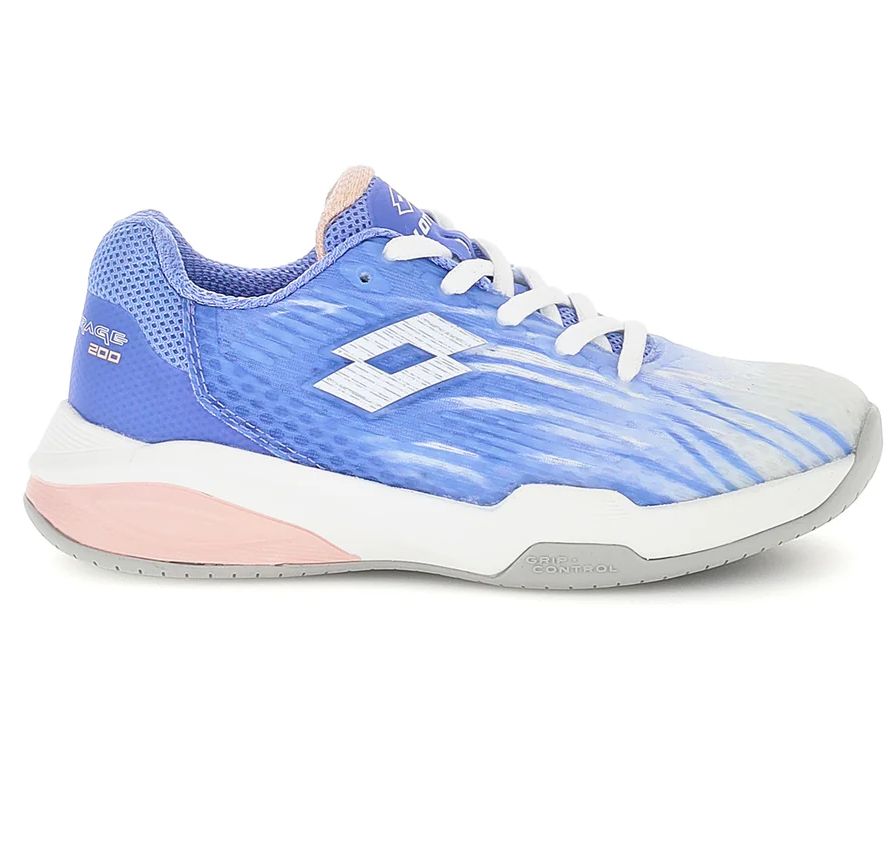 Lotto Mirage 200 II PRT ALR JR - serenity blue/all white/perfume rose