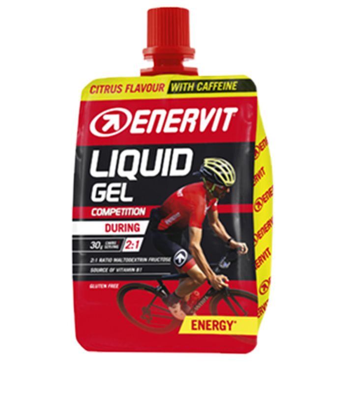 Enervit Liquid Gel with Caffeine 60 ml - citrus