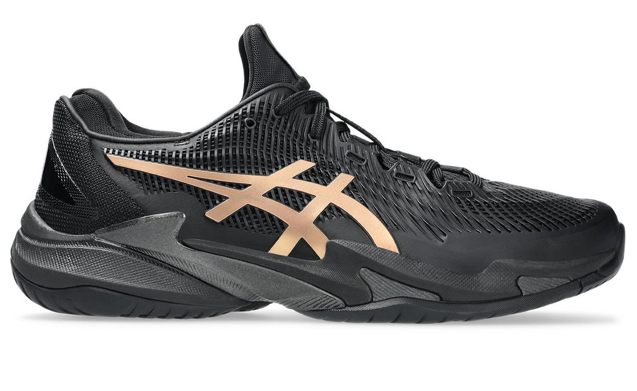 Asics Court FF 3 Novak Night Energy - black/prism gold