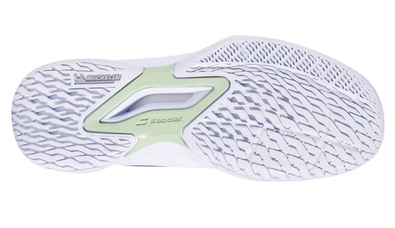 Babolat Propulse 3 Junior Wimbledon All Court - white/dark green