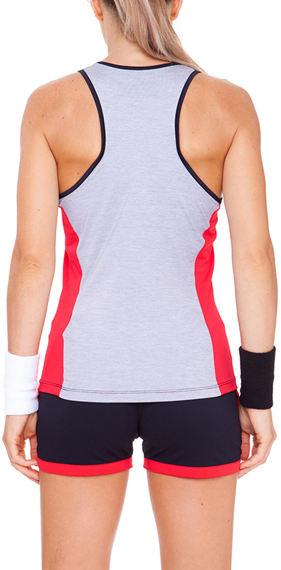 Hydrogen Tech Star Tank Top - black/grey melange