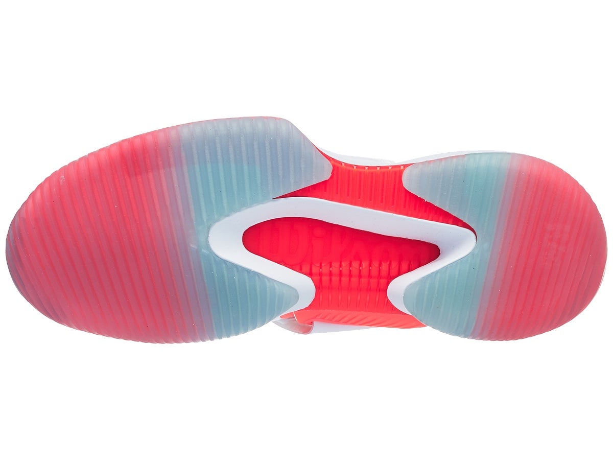 Wilson Kaos Mirage W - white/fiery coral/s.sea
