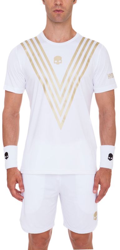 Hydrogen Tech Victory T-Shirt - white/gold