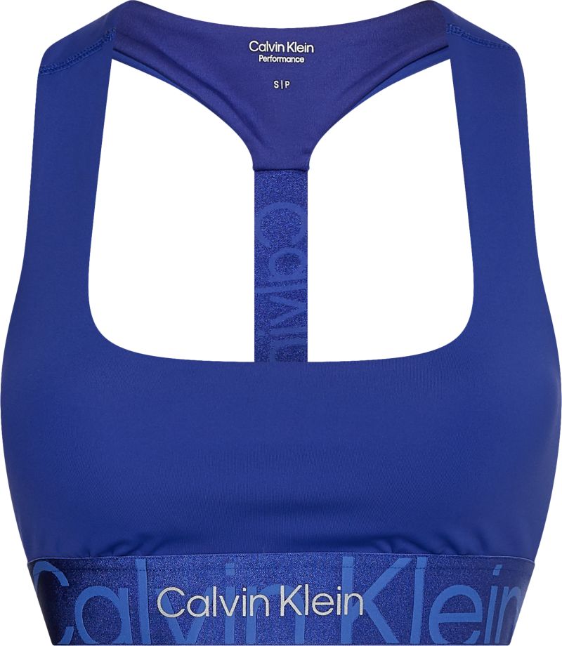 Calvin Klein WO Medium Support Sports Bra - clematis blue Calvin Klein WO Medium Support Sports Bra - clematis blue