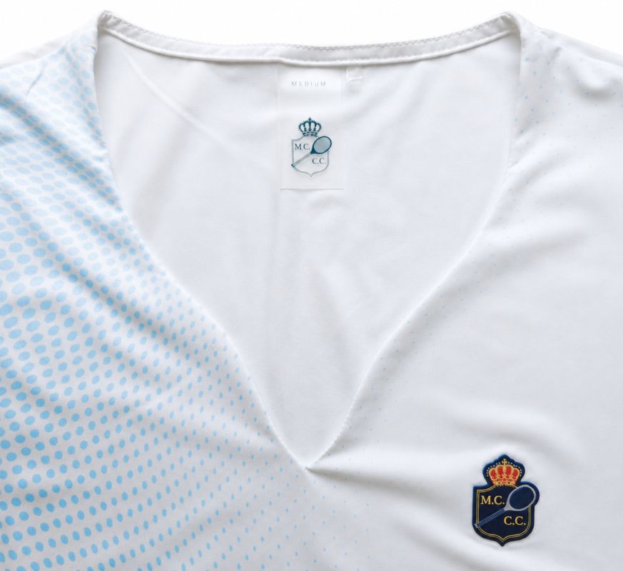 Monte-Carlo Country Club MCCC Patch & Print - white Monte-Carlo Country Club MCCC Patch & Print - white
