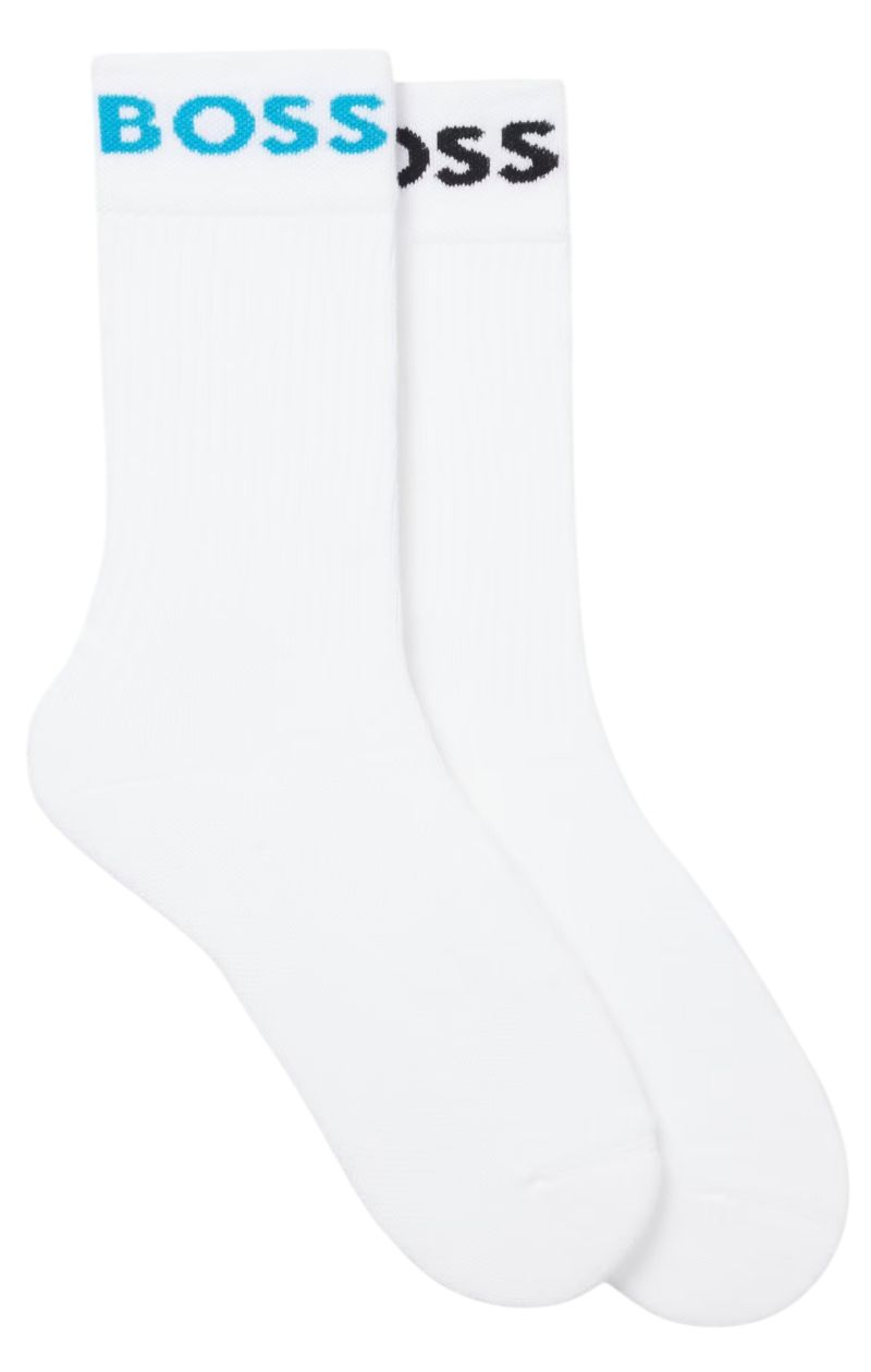 BOSS x Matteo Berrettini Quarter-Length In Stretch Fabric - turquoise/aqua 