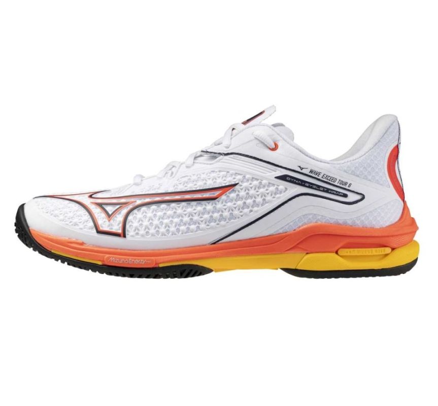 Mizuno Wave Exceed Tour 6 AC - white/fiery coal 2/citrus