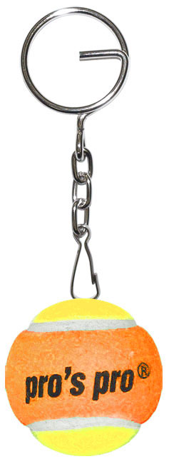 Brelok. Pro's Pro Tennis - yellow/orange