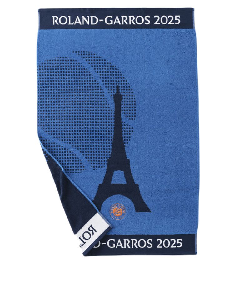 1729230328-serviette-de-toilette-rg2025-marine Roland Garros Joueur Joueuse RG 2025
