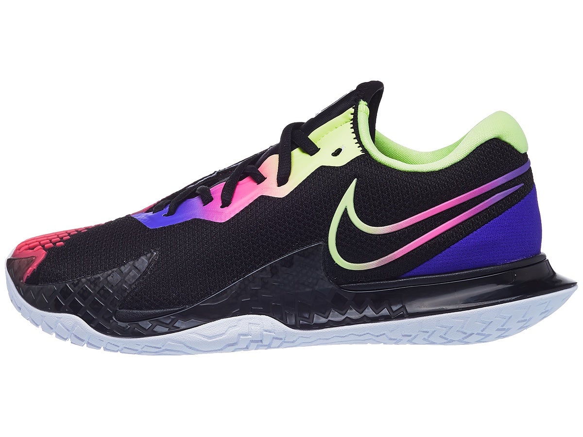 Nike W Air Zoom Vapor Cage 4 - black/liquid lime/fierce perple