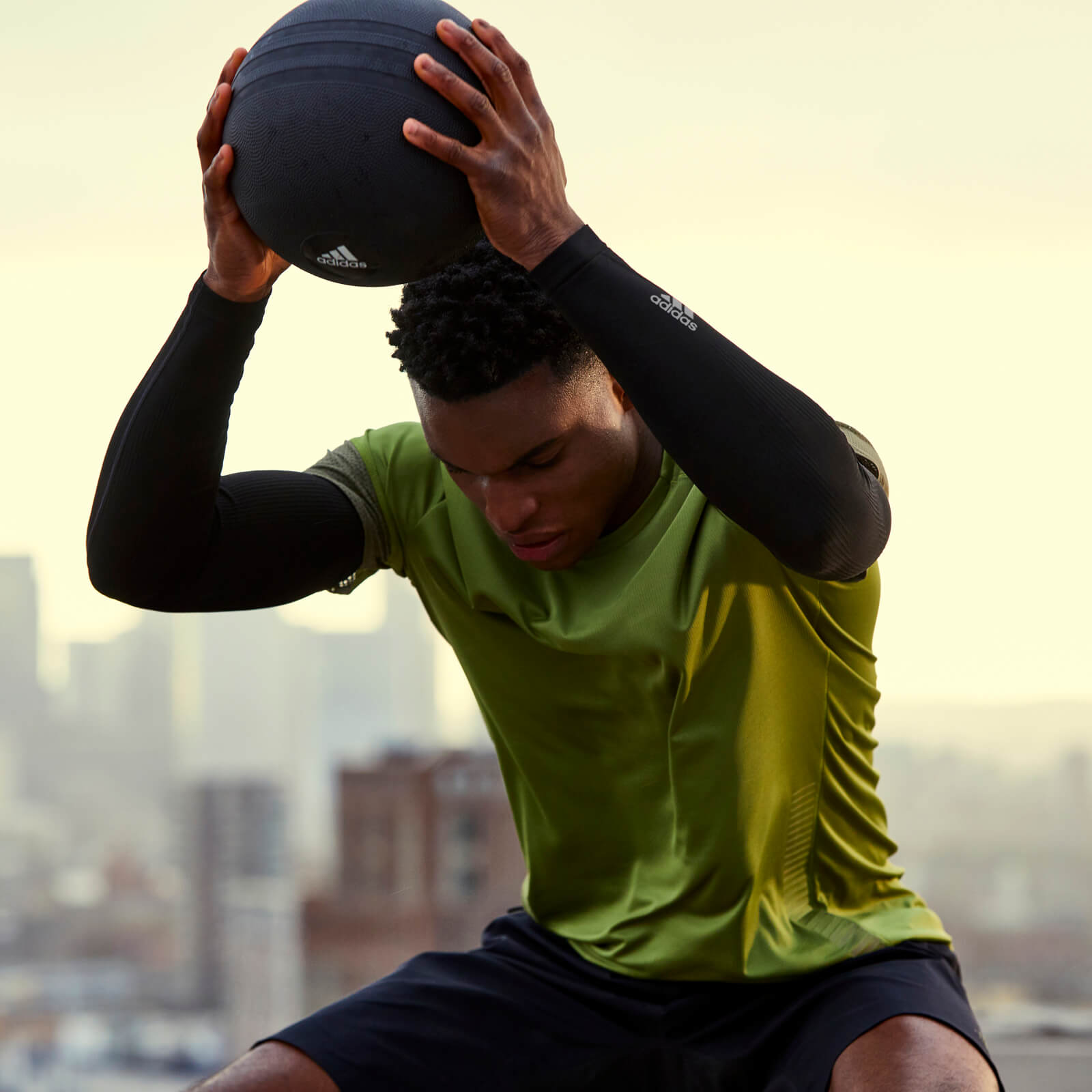Adidas Compression Arm Sleeves - black