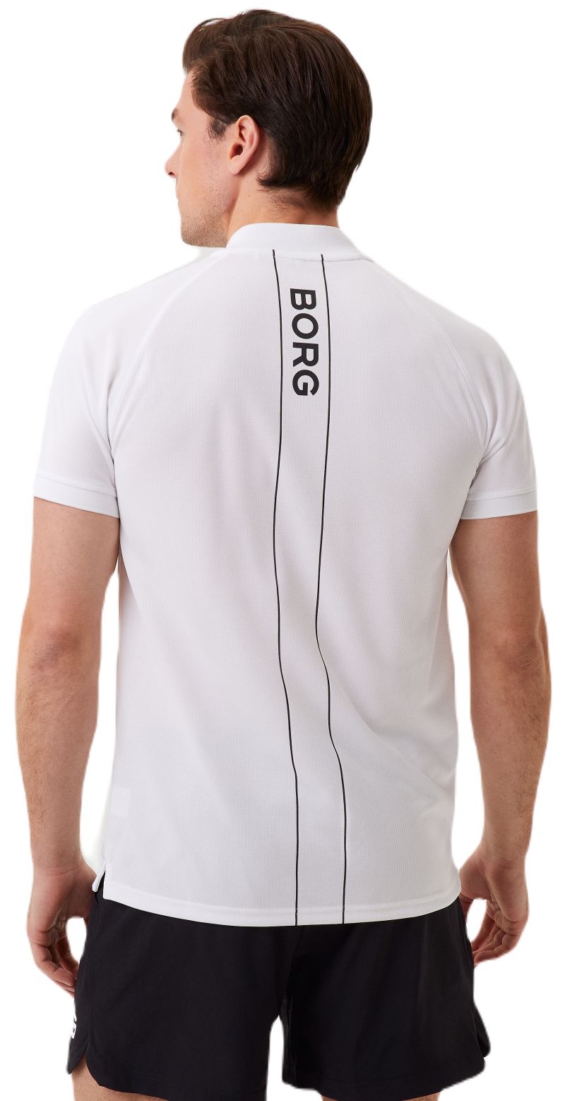 10002180_WE001_1 Björn Borg Ace Performance Zip - brilliant white